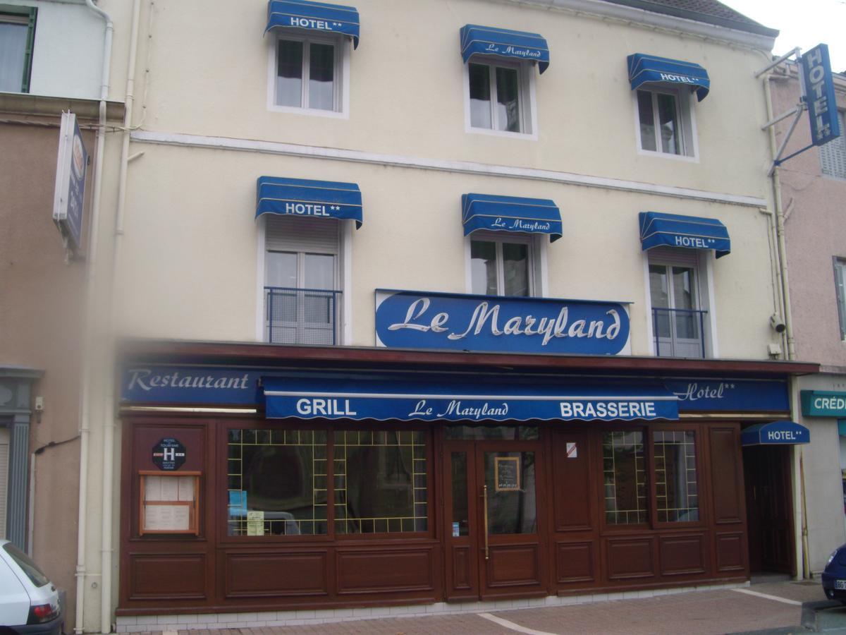 Le Maryland Hotell Blanzy Exteriör bild